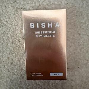 BISHA Essential City Palette Edit 1 Glow Pressed Powder Trio NIB Sealed